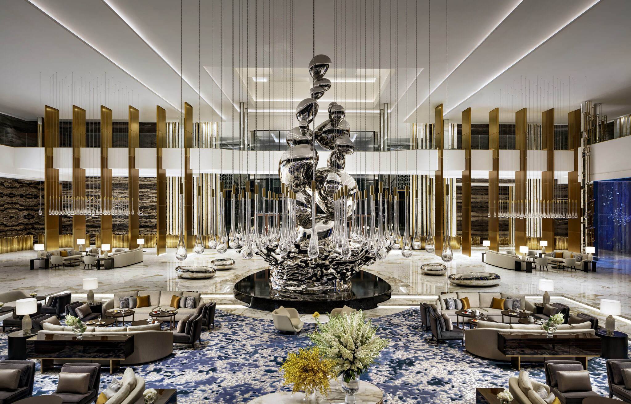 Innovative Art Installations In Modern Hotels